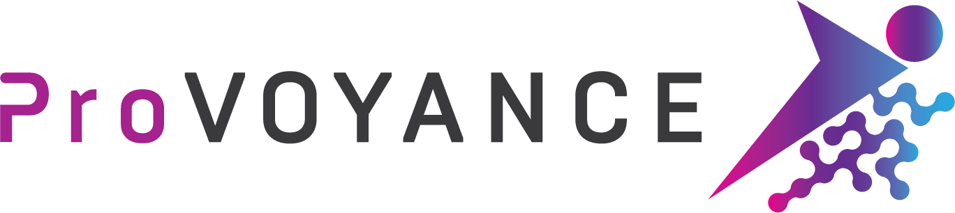 ProVoyance logo with a transparent background