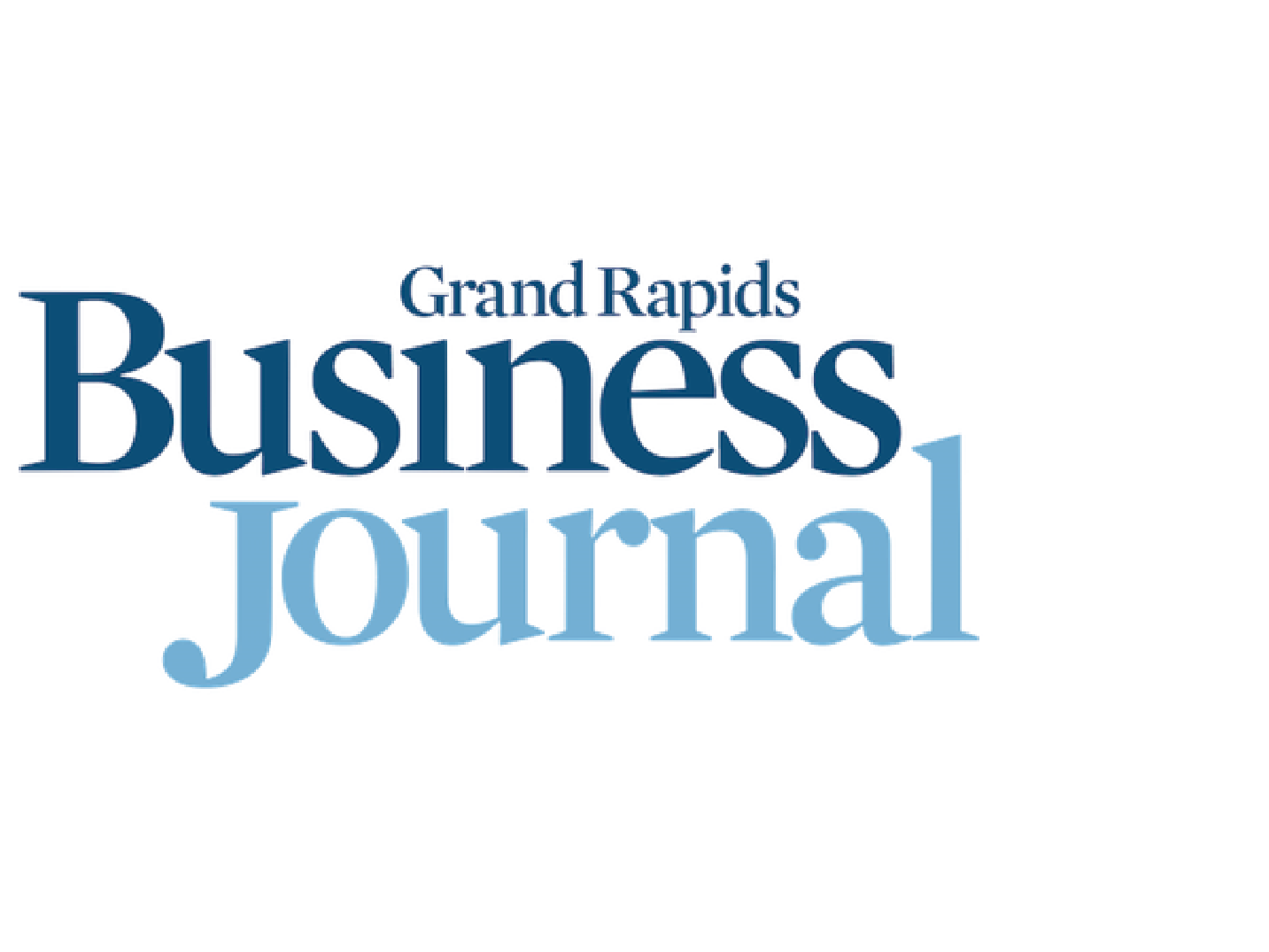 Grand Rapids Business Journal logo blue