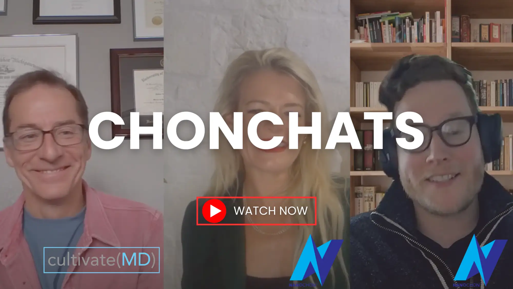 ChronChats podcast episode 1 featuring R. Sean Churchill, MD, MBA from cultivate(MD)