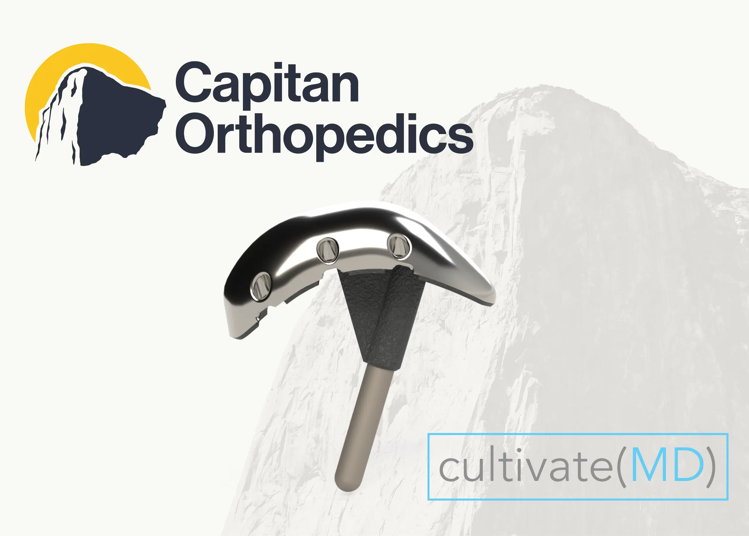 Capitan Orthopedics a cultivate(MD) portfolio company